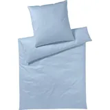 YES FOR BED Pure & Simple Uni Blau 200 x 200 cm + 2 x 80 x 80 cm
