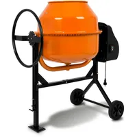 Eberth Betonmischer Elektrisch 650W Motor, Gestell, Trommel und Zahnkranz
