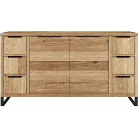 Woodkings Waschtisch Sydney Wildeiche II - Braun