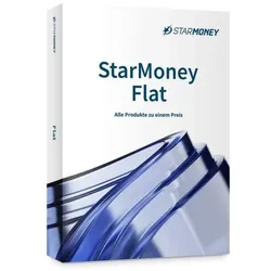 StarMoney Flat Jahreslizenz PC, MAC, Android inkl.Premiumsupport