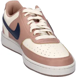 Nike Court Vision Low Next Nature Damen Particle Pink/Pale Ivory/Metallic Gold/Midnight Navy 41