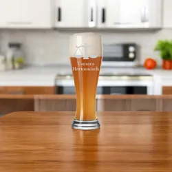 Weizenglas Weißbierglas 0,5 Liter - Sternzeichen: Motiv-Auswahl