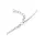 Elli Halskette Choker Infinity Unendlichkeit 925 Silber