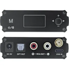 InLine Bluetooth 5.1 HiFi-Receiver & USB DAC, mit LCD