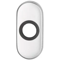 Drückerrosette Ares 2033 innen,oval o. No.,F1