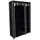 vidaXL Faltbarer Stoffschrank 110 x 175 x 45 cm Schwarz