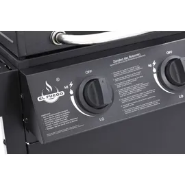 El Fuego Gasgrill San Jose 2 Brenner