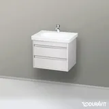 Duravit Ketho Waschtischunterschrank, 2 Schubkästen, wandhängend für D-Code, Waschtisch - Weiß Matt