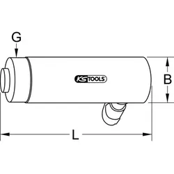 Einschraub-Hydraulik-Zylinder, 10 t