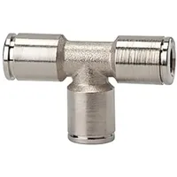 Riegler T-Steckverbindung »metallica «, für Schlauch-Außen- Ø12, MS vern.