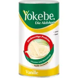 Yokebe - Die Aktivkost - Vanille - Mahlzeitersatz zur Gewichtsabnahme - glutenfrei, laktosefrei und vegetarisch - Diät-Drink mit Proteinen - 500 g = 12 Portionen