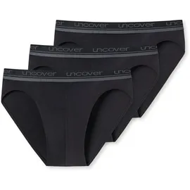 SCHIESSER Slip schwarz S 6er Pack