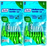 TePe Interdentalbürsten 2x8 TePe Original Interdentalbürsten - 0,8mm grün