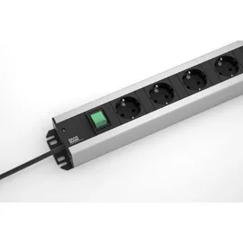 Bachmann Steckdosenleiste 6-fach 2 m Grau 1 St.