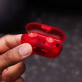 Beats Solo Buds transparent-rot