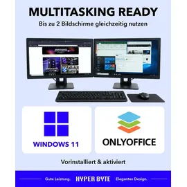 hyper byte Office PC Intel Core i3 8 GB RAM 256 GB SSD