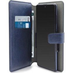 Puro universal wallet – 360 universal swivel case with card slots, size XXL (dark blue) (Universal), Smartphone Hülle, Blau
