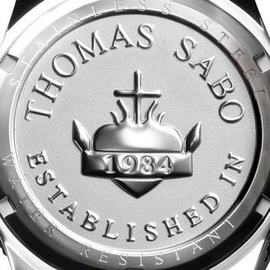 Thomas Sabo Divine Roségold Silber Analog Quarz Edelstahl WA0219-272-201-33 MM