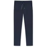 SCHIESSER Pyjamahose Mix Relax (1-tlg) blau 48