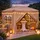 Quick Star Faltpavillon 2 x 3 m 4 Stück Beige