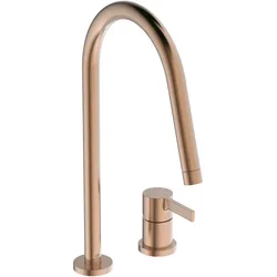Naber 5024184, Gusto L2, Zweiloch-Einhebelmischer, sun rose, Hochdruck
