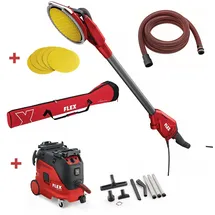 Flex Wand-/ Deckenschleifer Giraffe GE 6 R-EC + Papier + VCE 33 M AC + CLE 32 AS