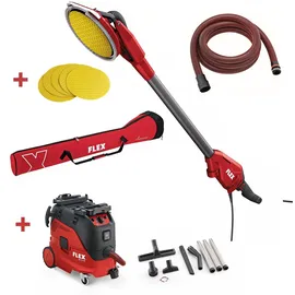 Flex Wand-/ Deckenschleifer Giraffe GE 6 R-EC + Papier + VCE 33 M AC + CLE 32 AS