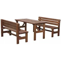 Fun Star Tessin Set 3-tlg. Braun