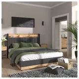 VitaliSpa Nura 160 x 200 cm Grau