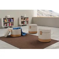 Egoitaliano Hocker Tonder Polyester 50 x 50 x 50 cm Grau