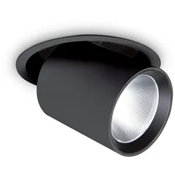 Ideal Lux LED Deckeneinbauleuchte NOVA, 30W, 4000K, 3150lm, IP20, schwarz IDEA-267944