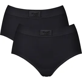 SLOGGI Double Comfort 2 St. Schwarz 40