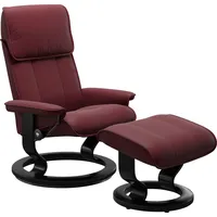 Stressless Stressless® Fußhocker »Admiral«, mit Classic Base, Gestell Schwarz, rot