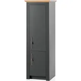kochstation Hochschrank KS-Westminster 66 x 62 x 202 cm Grau