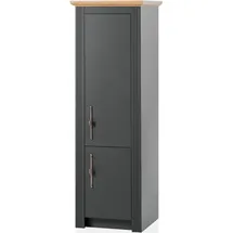 kochstation Hochschrank KS-Westminster 66 x 62 x 202 cm Grau
