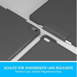 Logitech Slim Folio Pro Tastatur und Schutzhülle für iPad Pro 11" schwarz