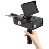 Handheld Metalldetektor, Profi Metalldetektor mit 4,52 * 3,03 Zoll LED-Display, 4 Modi Metallsuchgerät Gold Metal Detector, zum Aufspüren von Gold, Silber, Kupfer, Diamanten, Schwarz