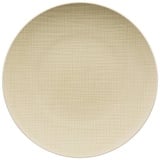 Rosenthal Pizzateller Mesh Colours Cream Teller 33 cm flach, (1 St) beige