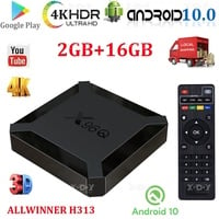 2022 Neu X96Q Android 10.0 Smart TV BOX WIFI BT 16GB 4K Quad Core Media Player