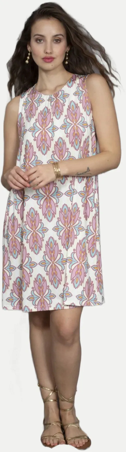 Midi-Kleid Effortless! Mehrfarbig XL