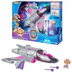 Spin Master PAW Patrol : Der Mighty Kinofilm, Skyes Deluxe Superhelden-Jet inkl.