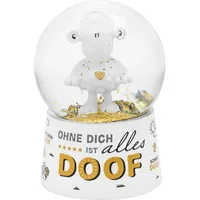 SHEEPWORLD Traumkugel Motiv Ohne Dich ist alles doof