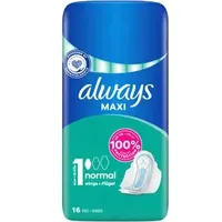 Always Maxi Binden Normal mit Flügeln 16 St.