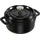 Staub Cocotte 12 cm rund schwarz