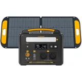 VTOMAN Jump 600X Tragbare Powerstation mit 110W Leicht Solarpanel-299Wh