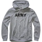 Brandit Textil Kapuzenpullover Grey Melange XL