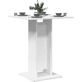 vidaXL Bistrotisch 60 x 60 x 75 cm Weiß