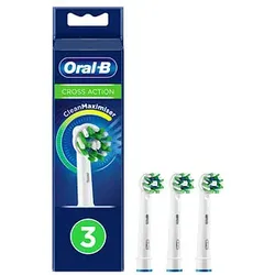 3 Oral-B CrossAction Zahnbürstenaufsätze