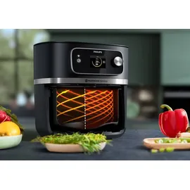 Philips Airfryer Combi XXL Connected HD9880/90 Schwarz