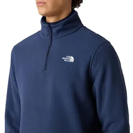 The North Face Glacier Fleece 1/4 Zip Pullover Blau L
